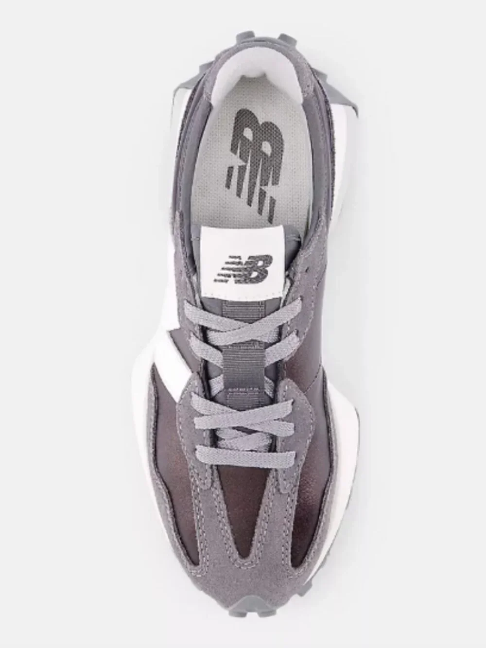 New Balance 327  Sneakers METALLIC Expresso Leather / White Men 10 / Women 11.5